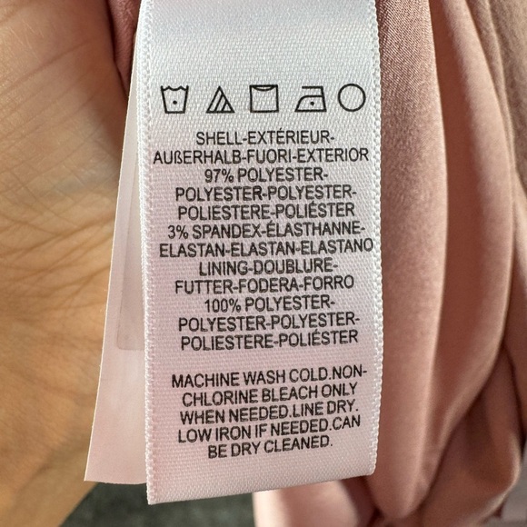 NWT Dress the Population Mackenna Sleeveless Midi Dress in Blush Pink Size XXL - Picture 6 of 10